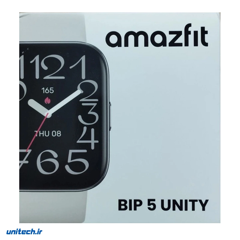 ساعت هوشمند 46 میلی‌متری امیزفیت مدل Bip 5 Unity با بند سیلیکونی6